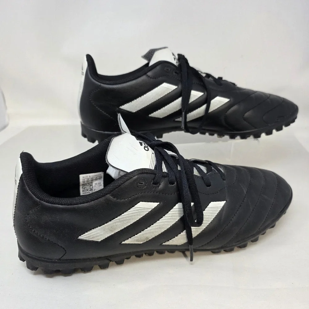 Adidas Copa Pure.4 Turf Soccer Shoes Mens 13 Black White Cleats AGY5775 Exc
